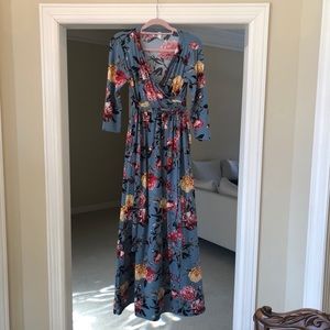 Flamingo Urban Maxi Dress